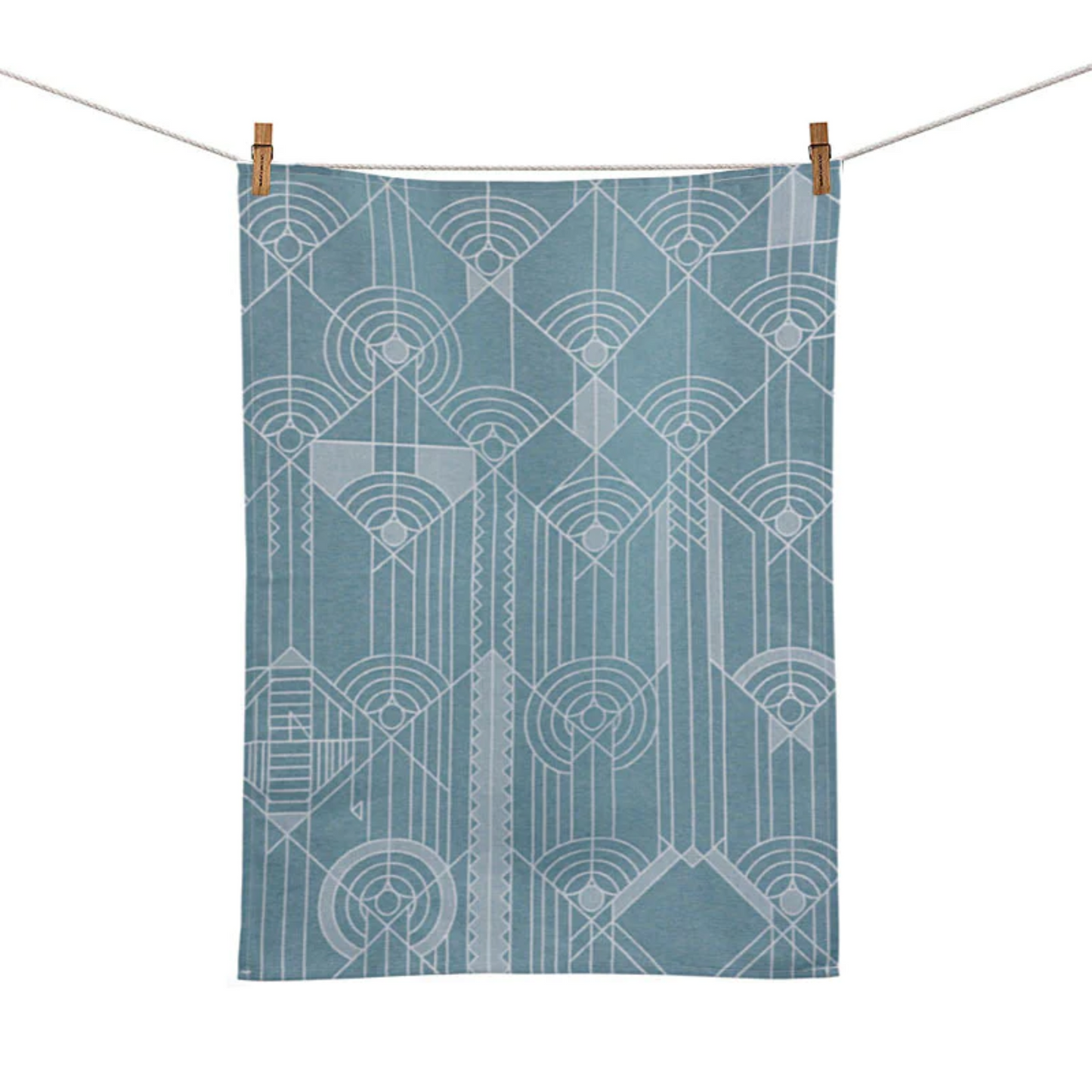 Tea Towel - April Showers Jacquard