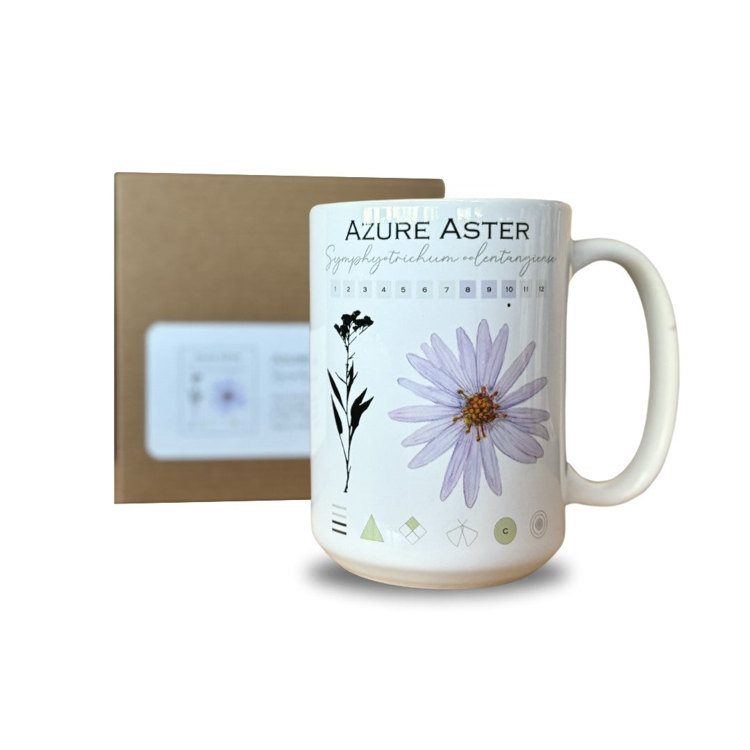 Coffee Mug - Azure Aster