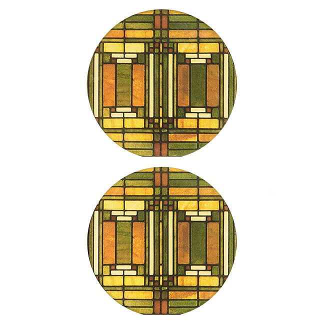 Car Coaster Set - Oak Park