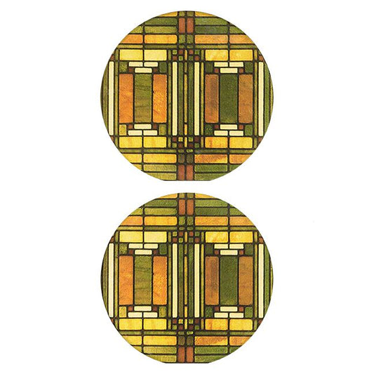 Car Coaster Set - Oak Park