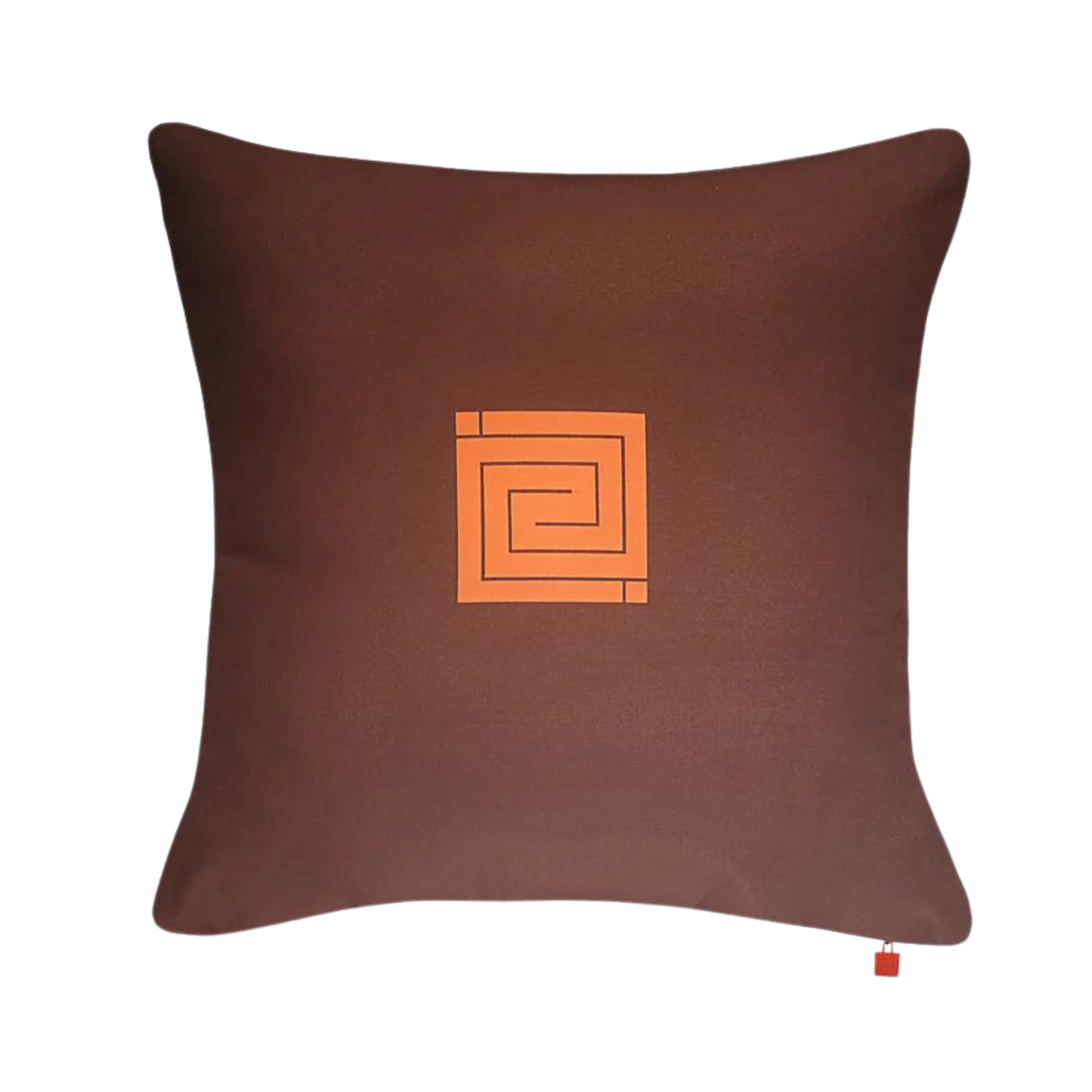 Pillow Cover - Whirling Arrow Orange