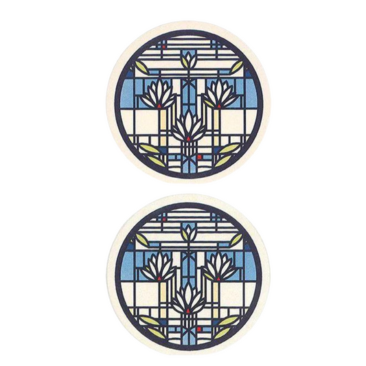 Car Coaster Set - Waterlilies
