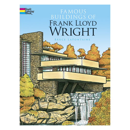 Coloring Book - Famous Buildings of Frank Lloyd Wright