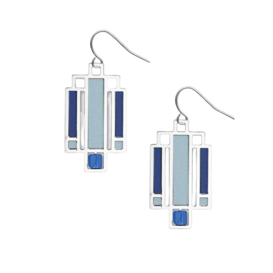 Earrings - Willits Lightscreen Sapphire