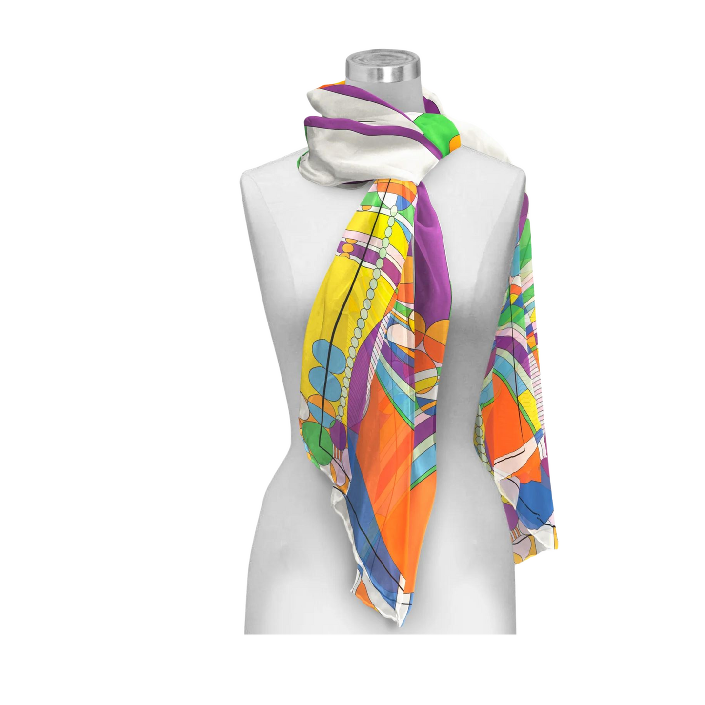 Scarf - March Balloons