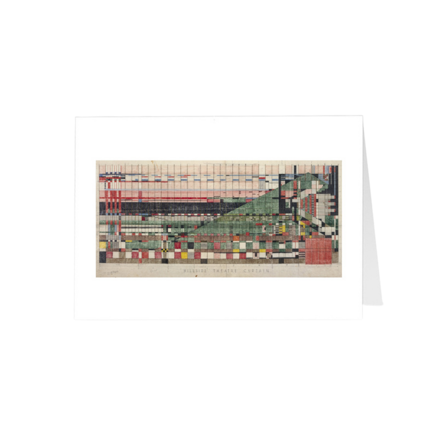 Note Card Set - Hillside Theater Curtain