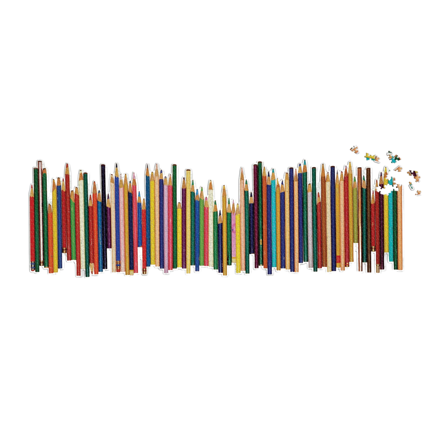Puzzle - Colored Pencils Shaped Frank Lloyd Wright