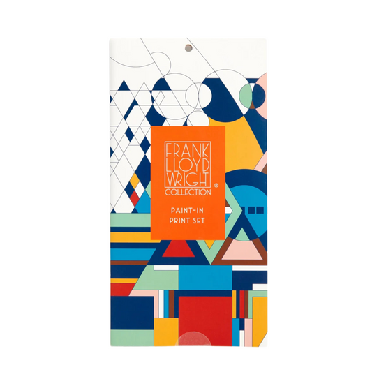 Paint-In Print Set - 6 Geometric Designs