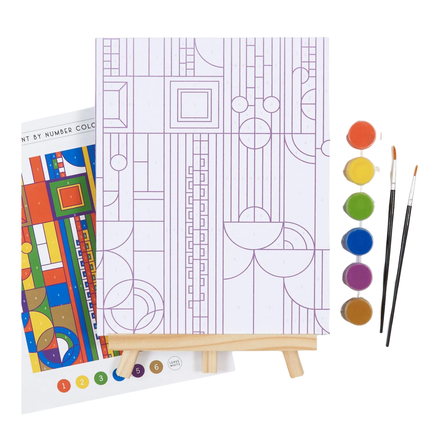 Paint by Number Set - Saguaro Forms