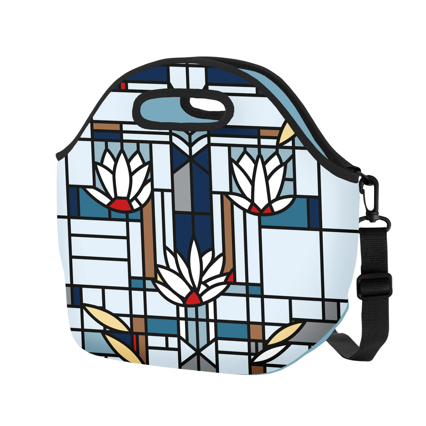 Lunch Tote - Waterlilies