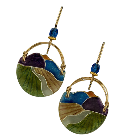 Earrings - Landscape by No Rules Jewelry