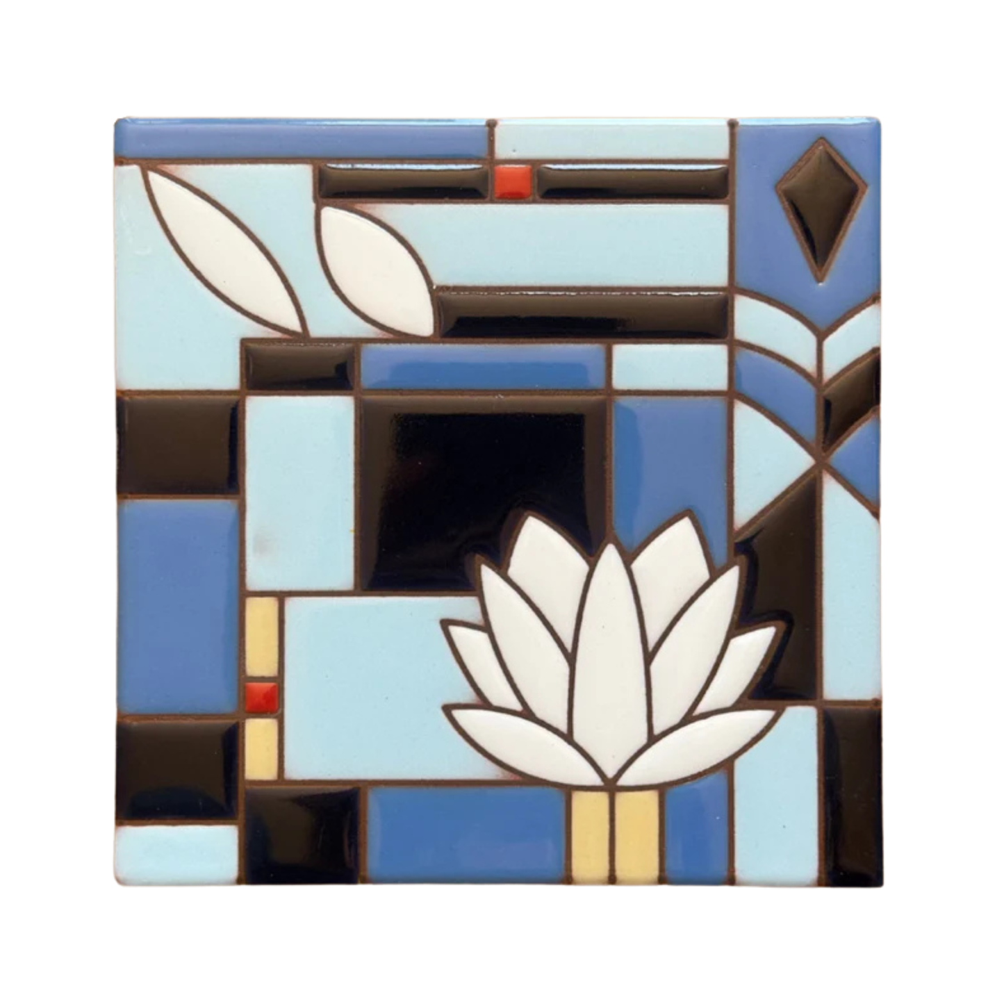 Tile - Waterlilies 6"x6"