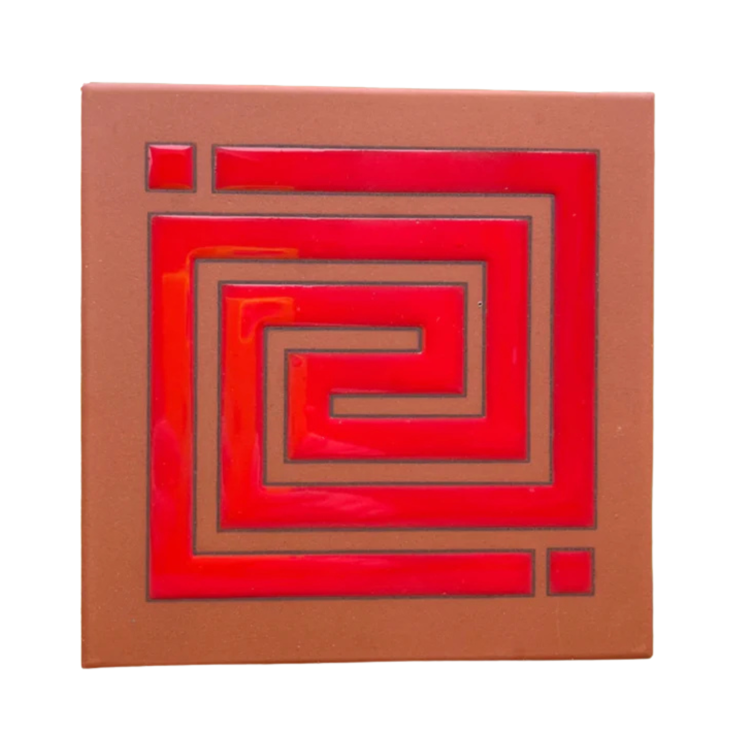 Tile - Whirling Arrow 6"x6"