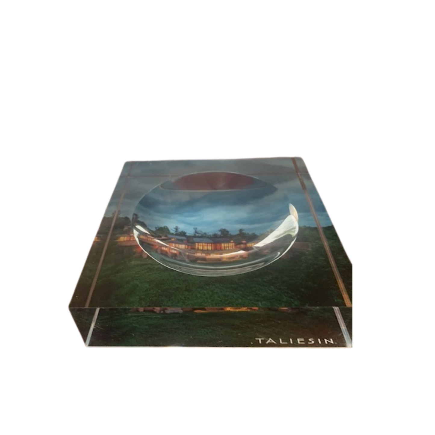 Lucite Dish - Taliesin at Dusk