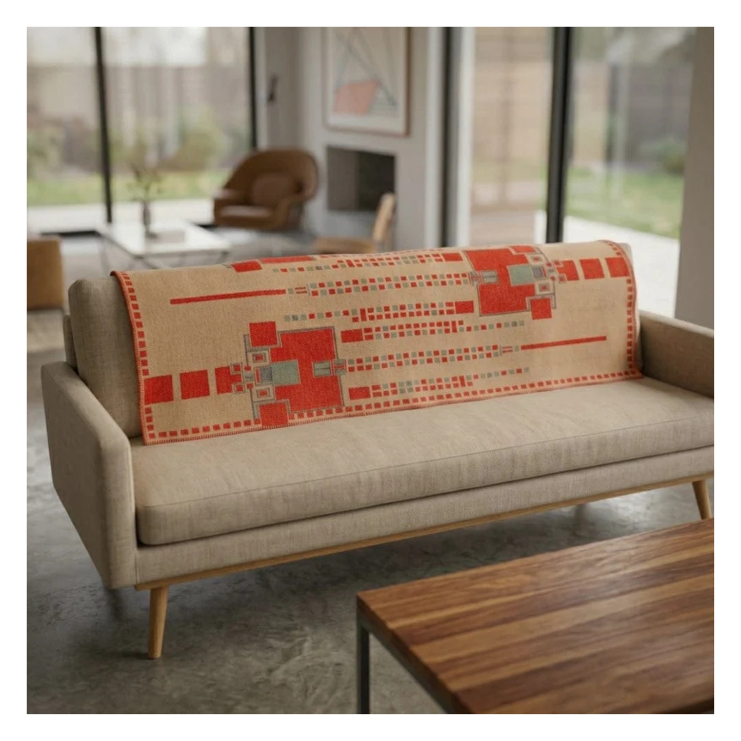 Throw - Wool - Hollyhock House Rug