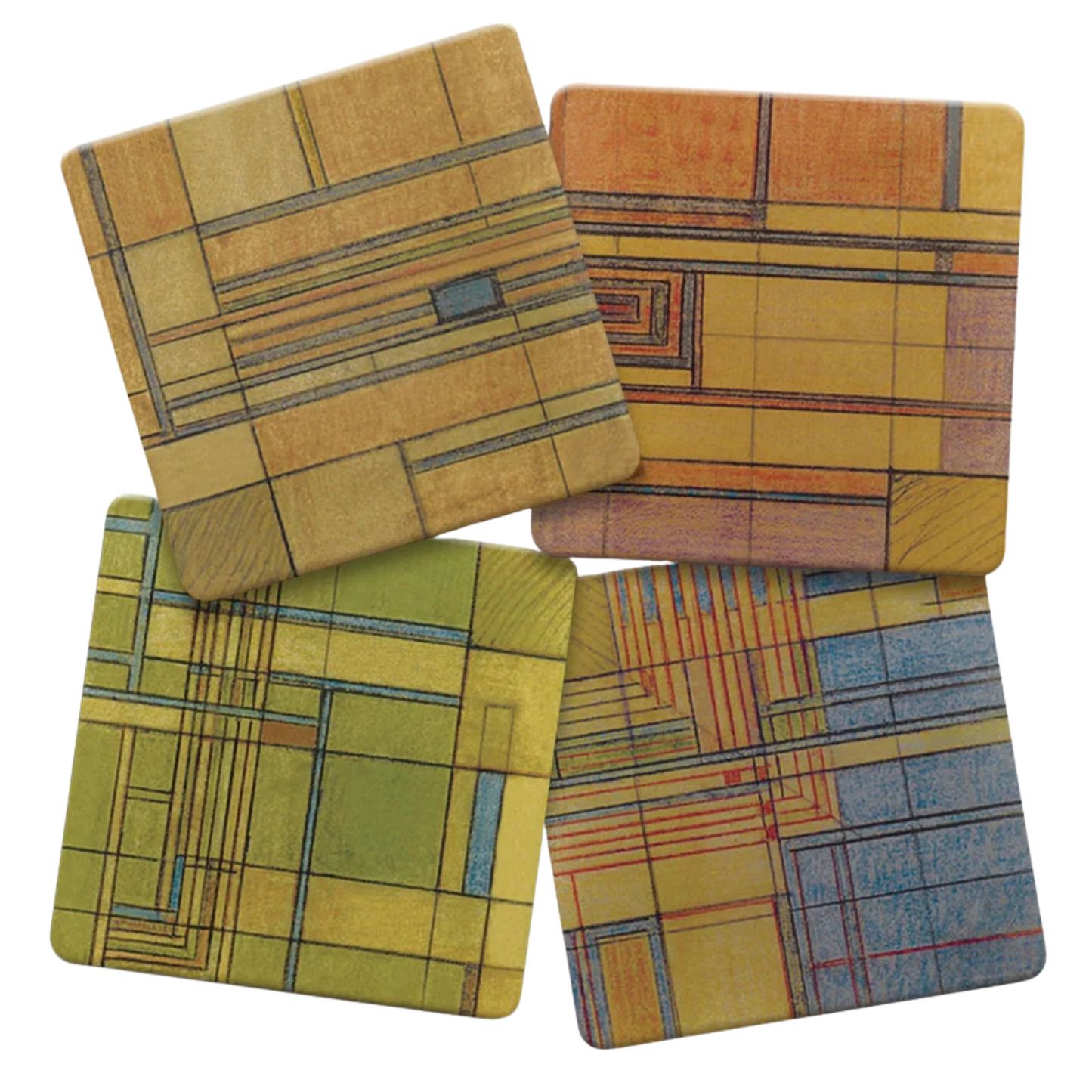 Coaster Set - Hillside Rug