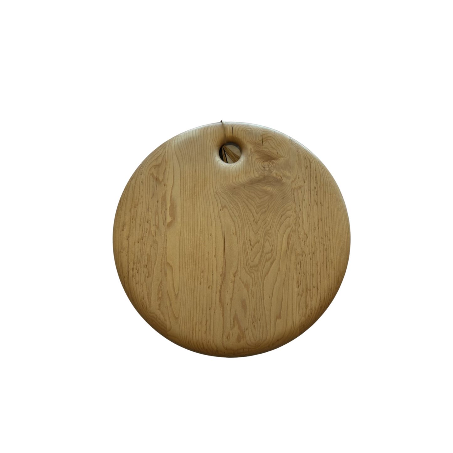 Cutting Board-Ed Wohl Birdseye Maple 14" Round