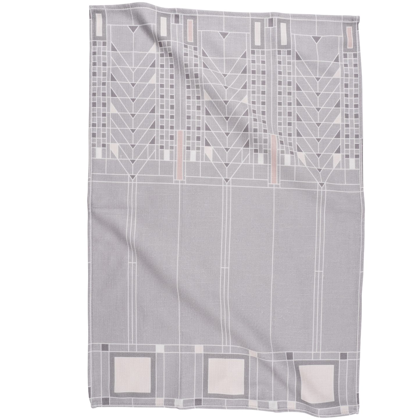 Tea Towel - Tree of Life Gray