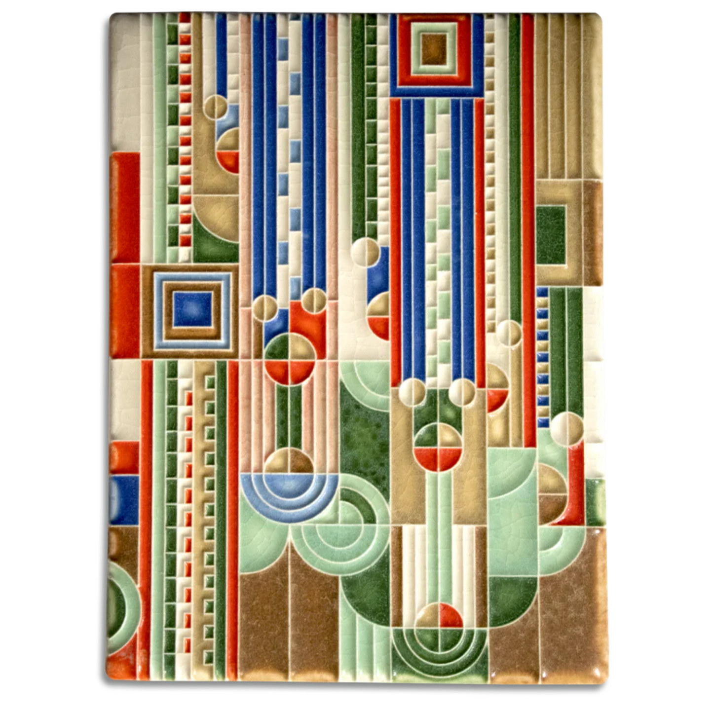 Art Tile - Saguaro Rainbow by Motawi