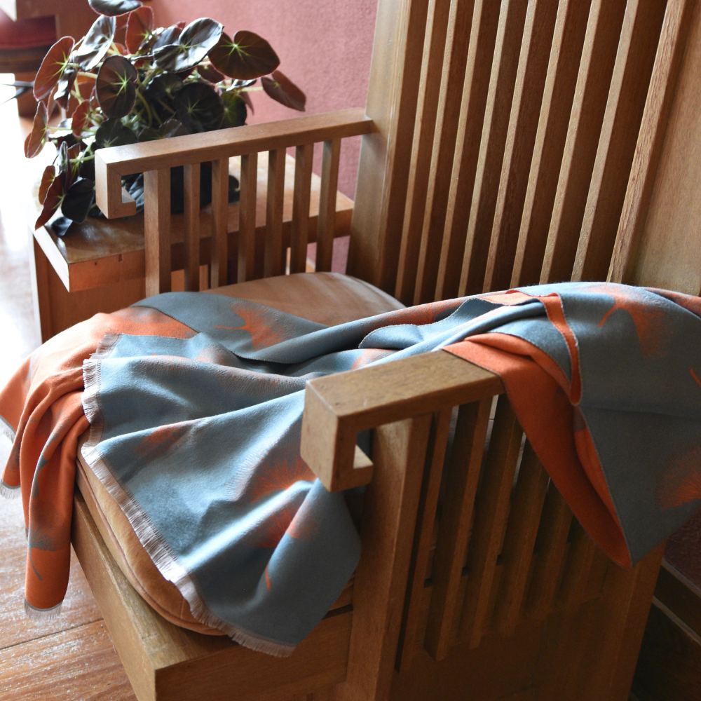 Shawl - Ginkgo Oblong