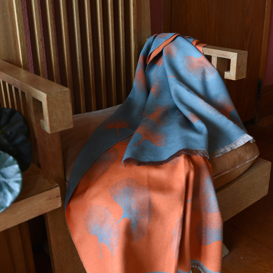Shawl - Ginkgo Oblong