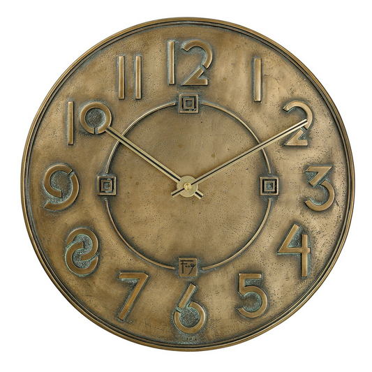 Wall Clock - Exhibition Typeface