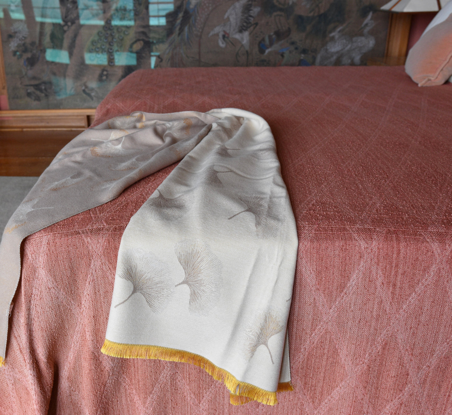 Shawl - Ginkgo Oblong