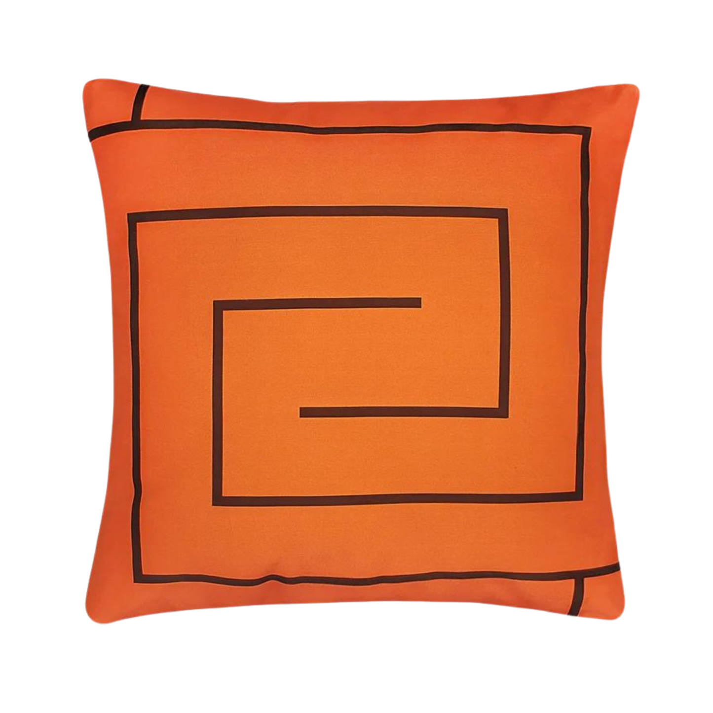 Pillow Cover - Whirling Arrow Orange