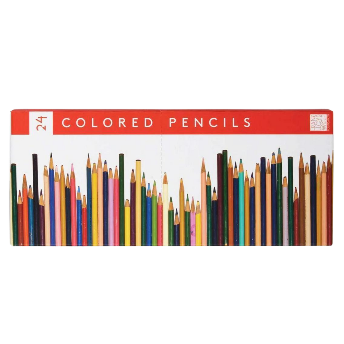 Pencil Set - Frank Lloyd Wright Colored with Sharpener