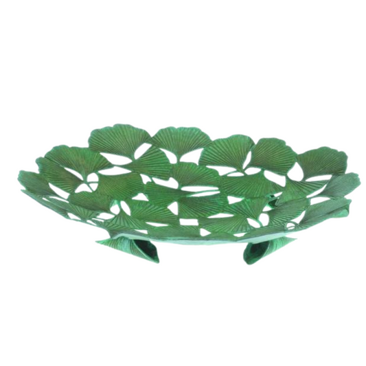 Plate Ginkgo Leaf Large