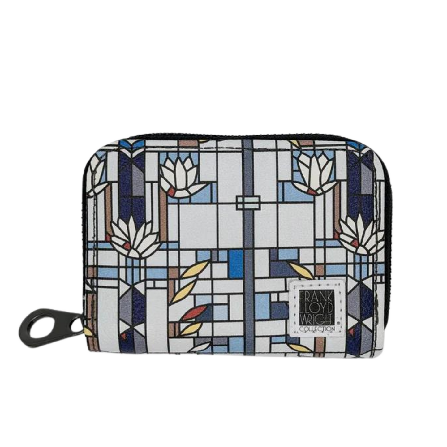 Wallet - Zipper - Waterlilies