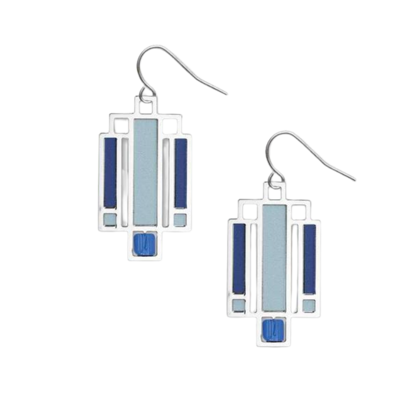 Earrings - Willits Lightscreen Sapphire