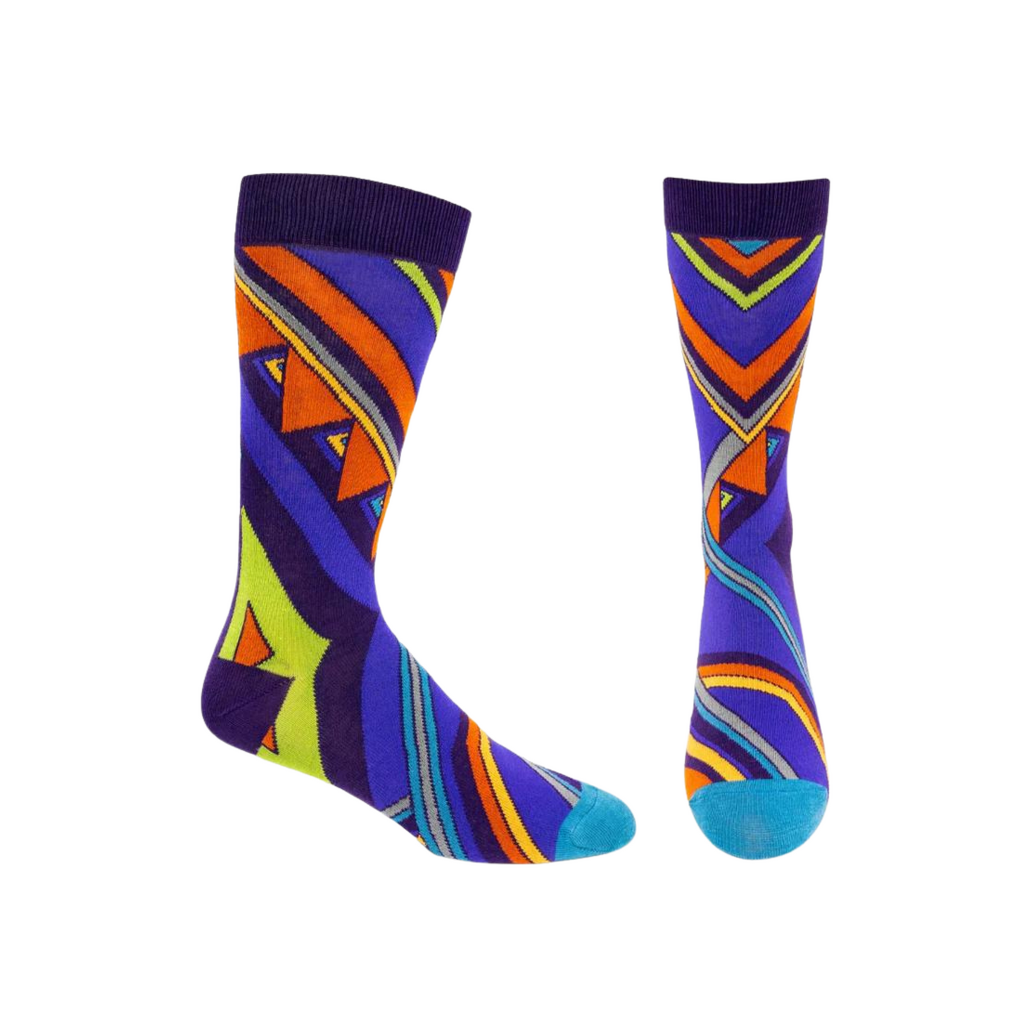 Socks - Men's Architectural Record Purple