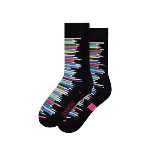 Socks - Colored Pencils