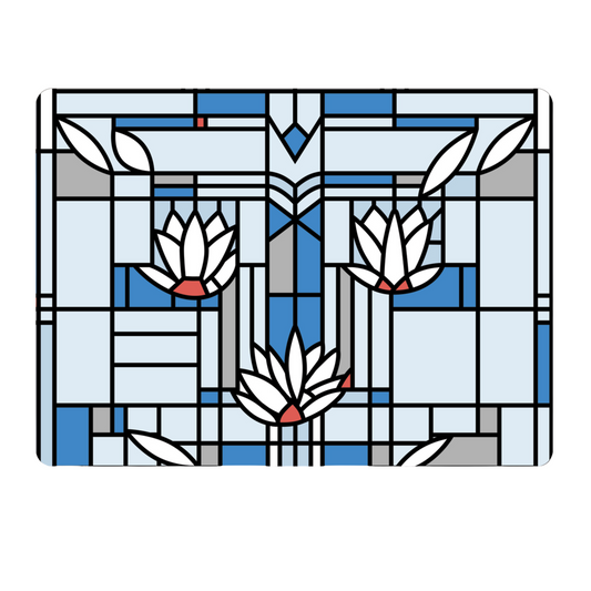 Placemat Set - Hardboard - Waterlilies