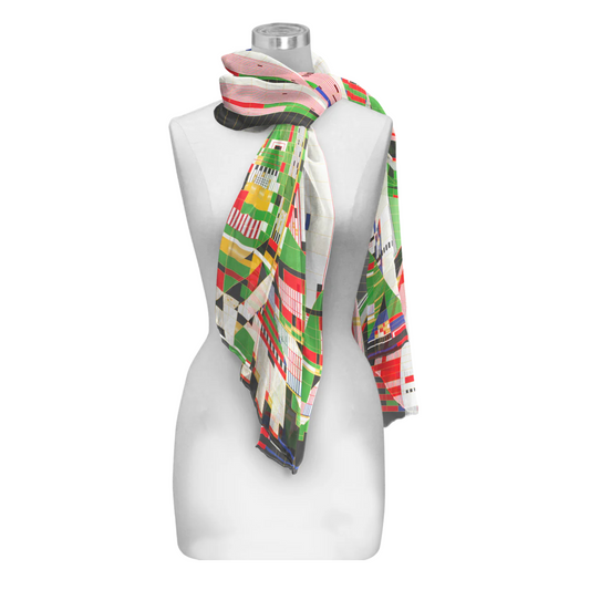 Scarf - Hillside Curtain