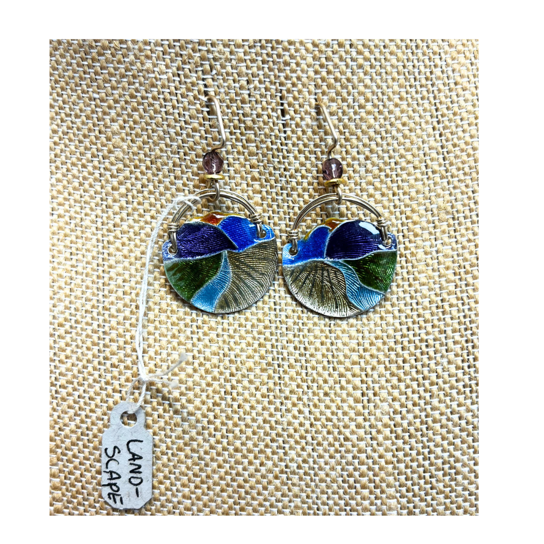 Earrings - Landscape by No Rules Jewelry