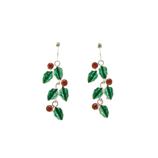 Earrings - Hollyberries