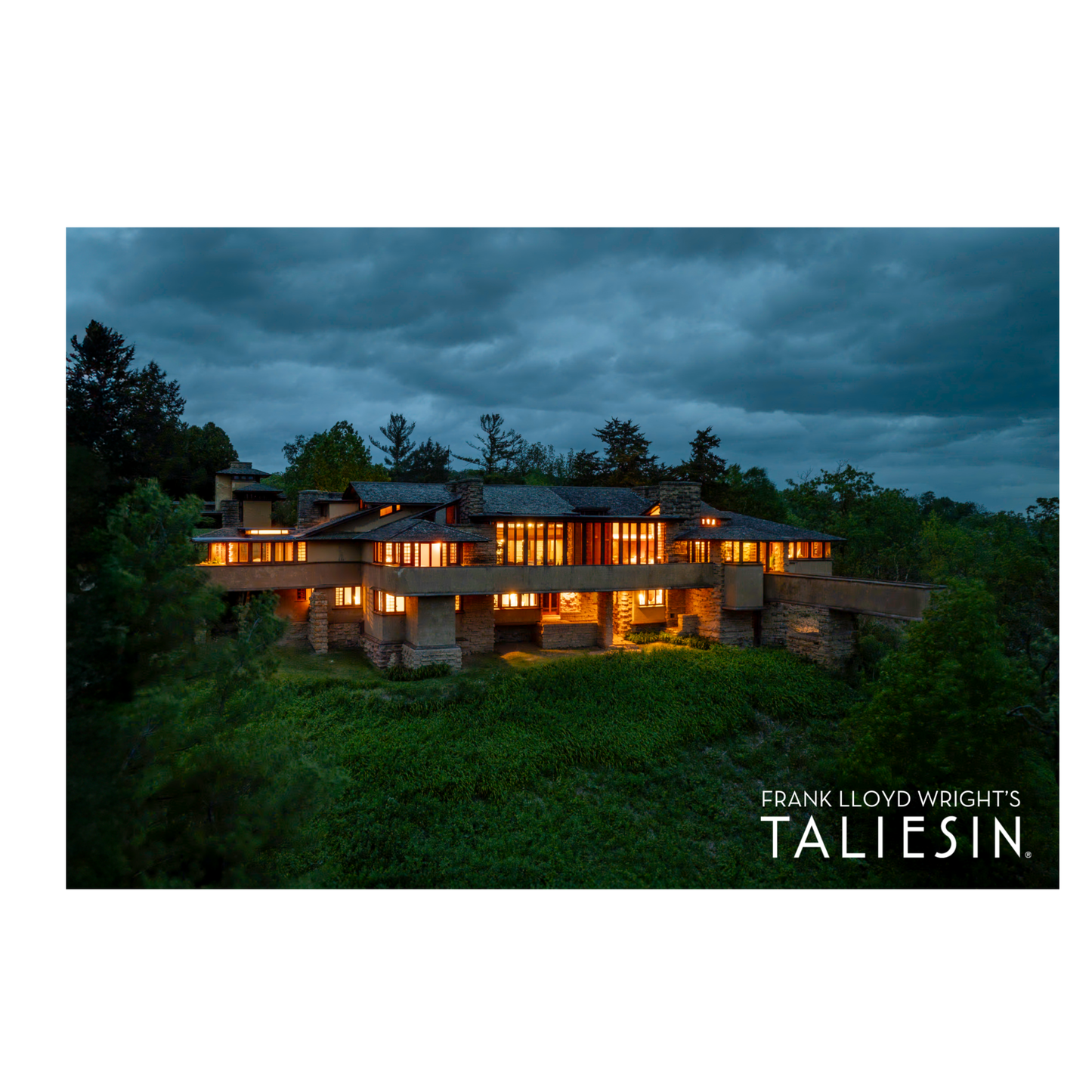 Print - Taliesin At Dusk