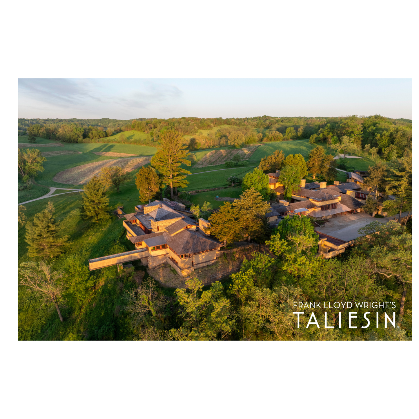 Print - Taliesin Aerial
