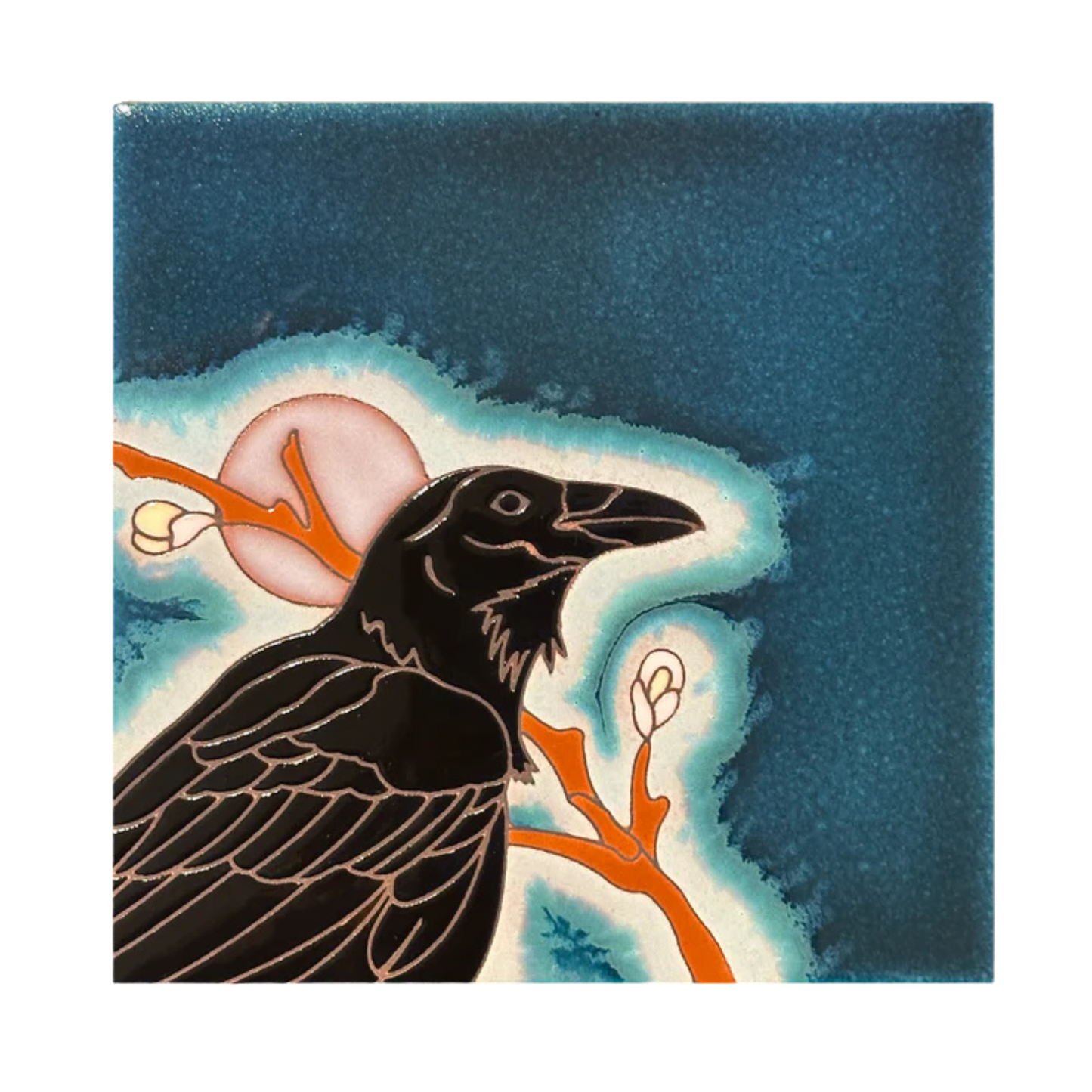 Tile - Raven 6"x6"