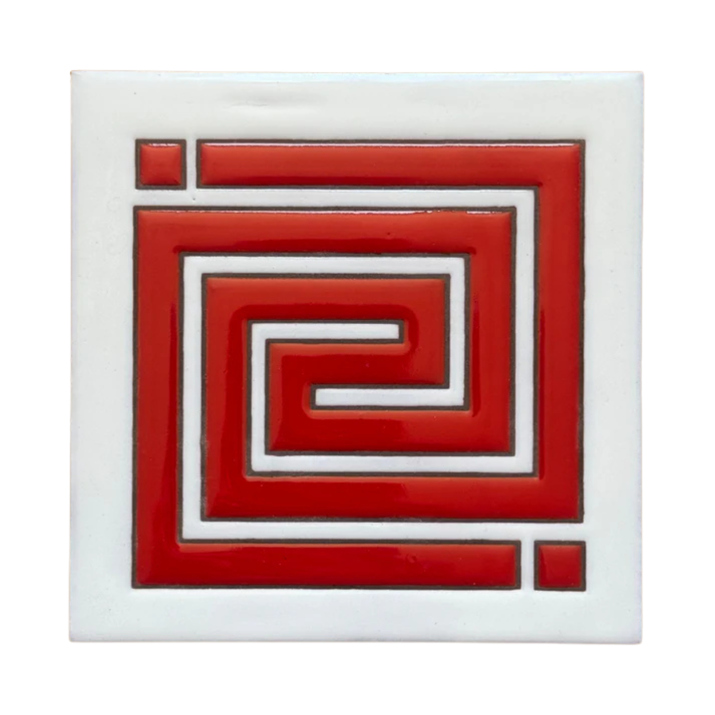 Tile - Whirling Arrow 6"x6"