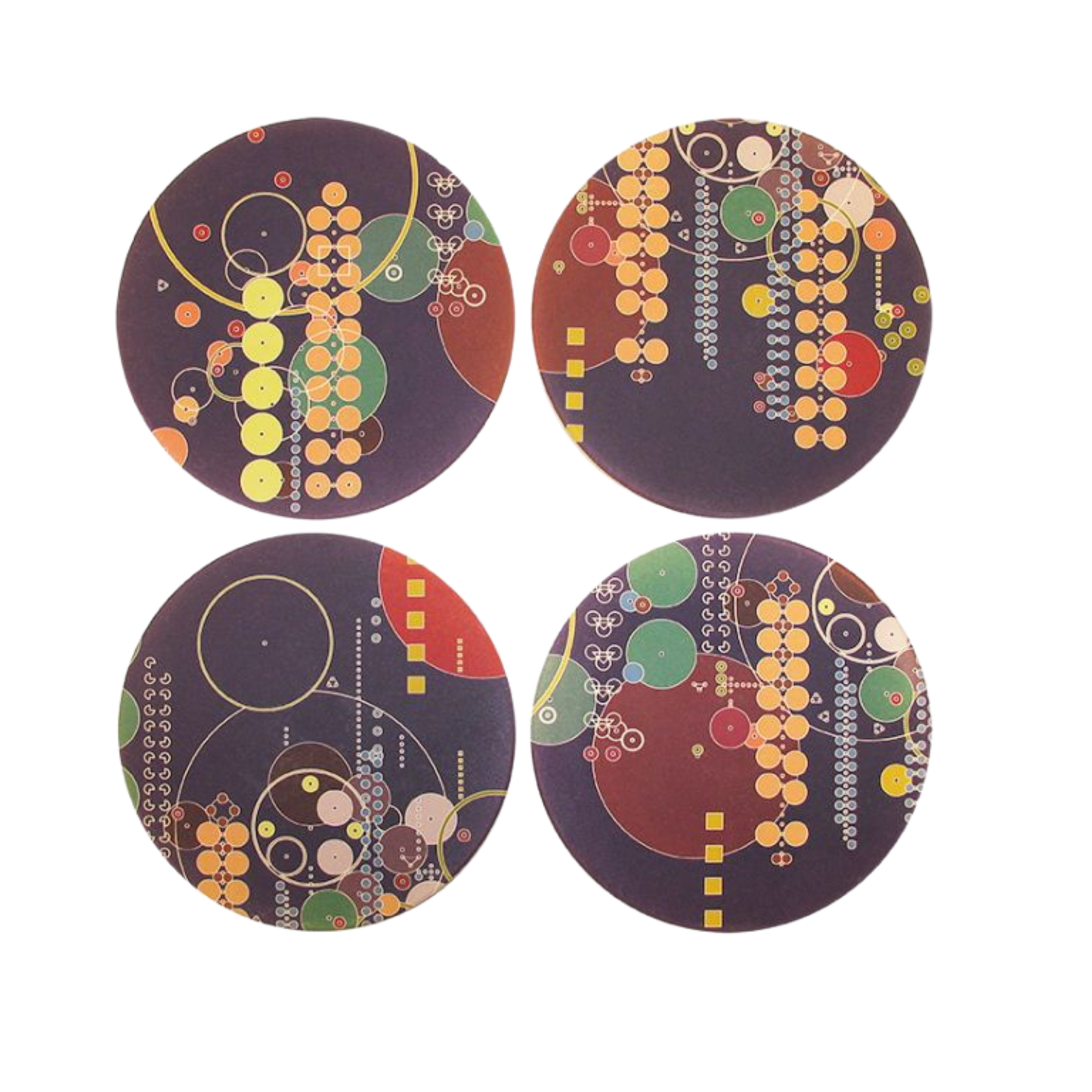 Coaster Set - Midway Mural