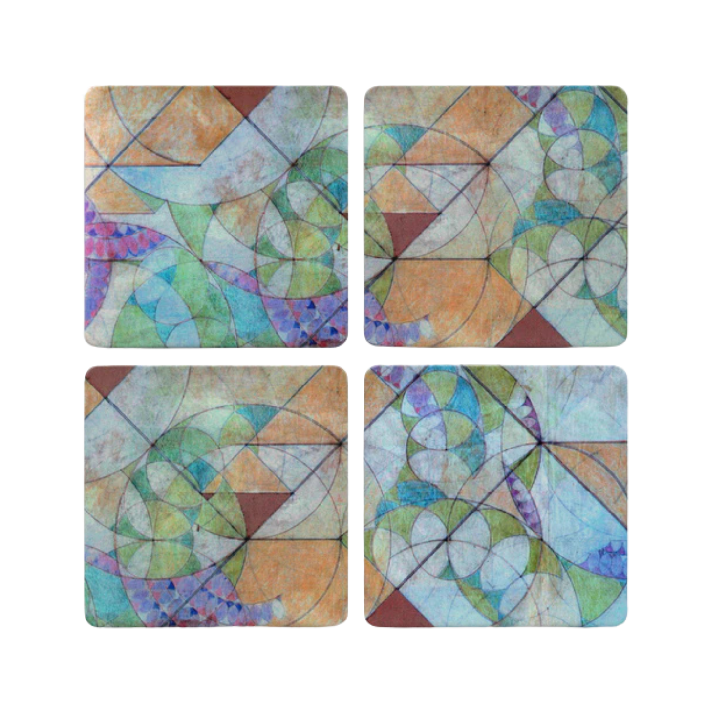 Coaster Set - Bogainvillea