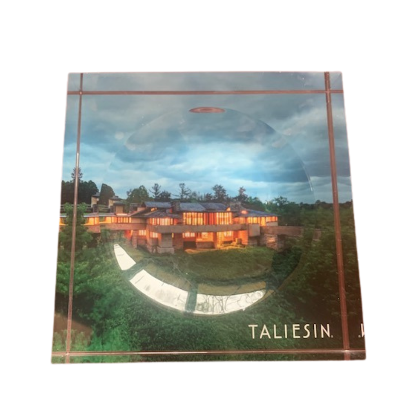 Lucite Dish - Taliesin at Dusk
