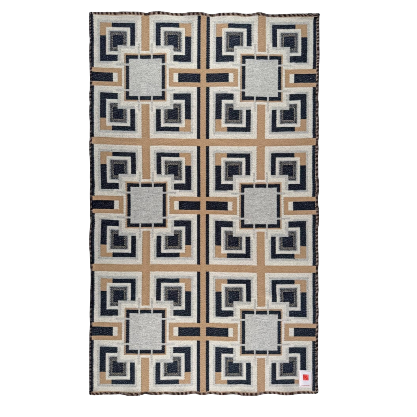 Throw - Wool - Ennis House Textile Block
