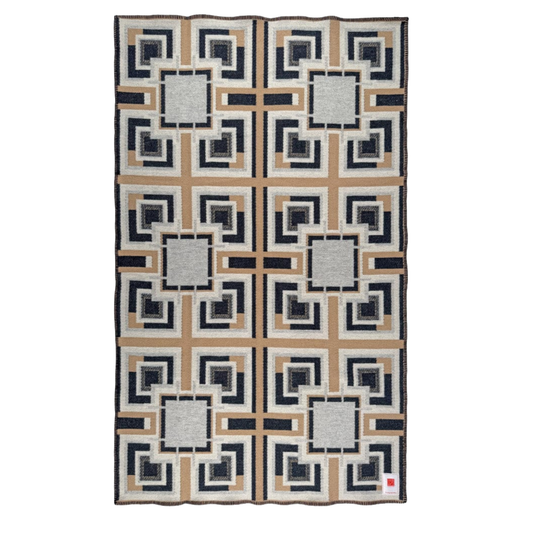 Throw - Wool - Ennis House Textile Block