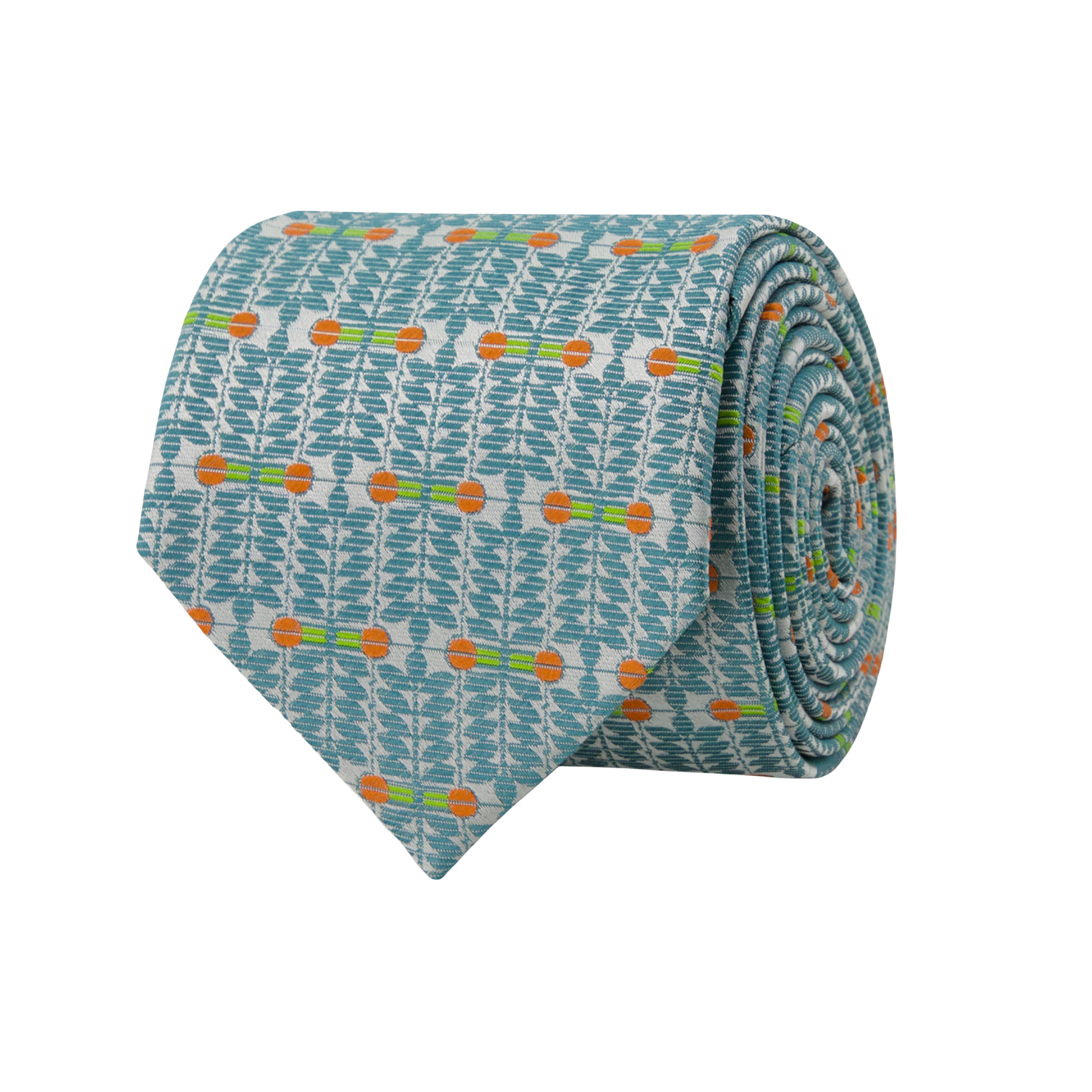 Necktie - Midway Garden Sprite Detail - Meadow Blue