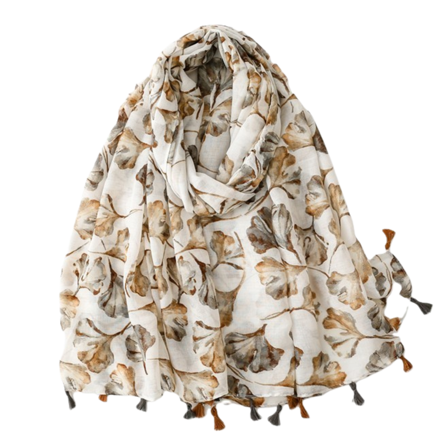 Scarf - Falling Ginkgo Oblong
