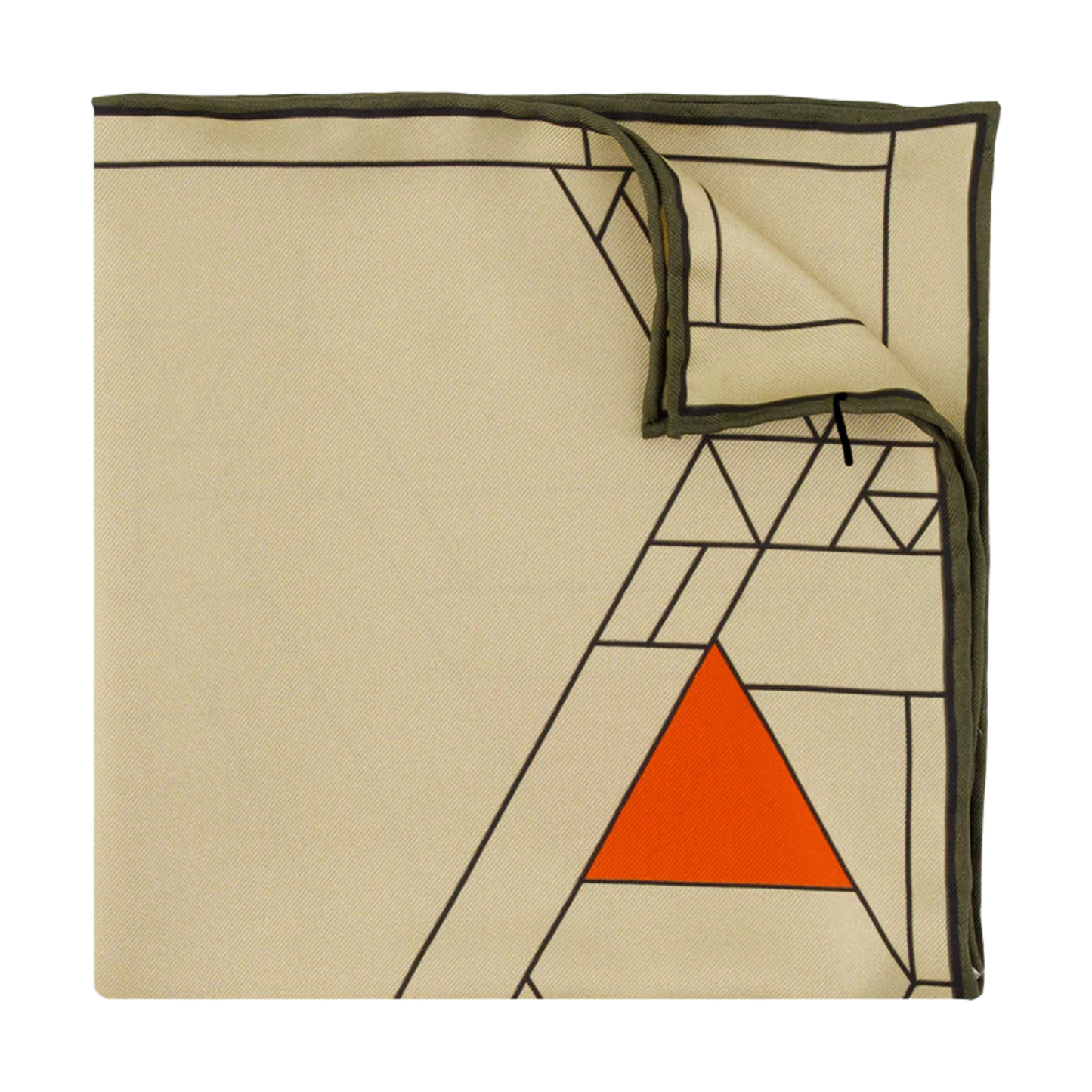 Pocket Square - Midway Winter Gardens - Prairie Wheat